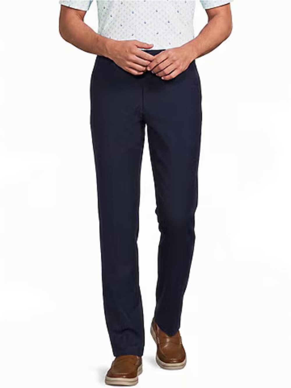 Dillards Roundtree & Yorke Performance Men's Navy Pants 46X30